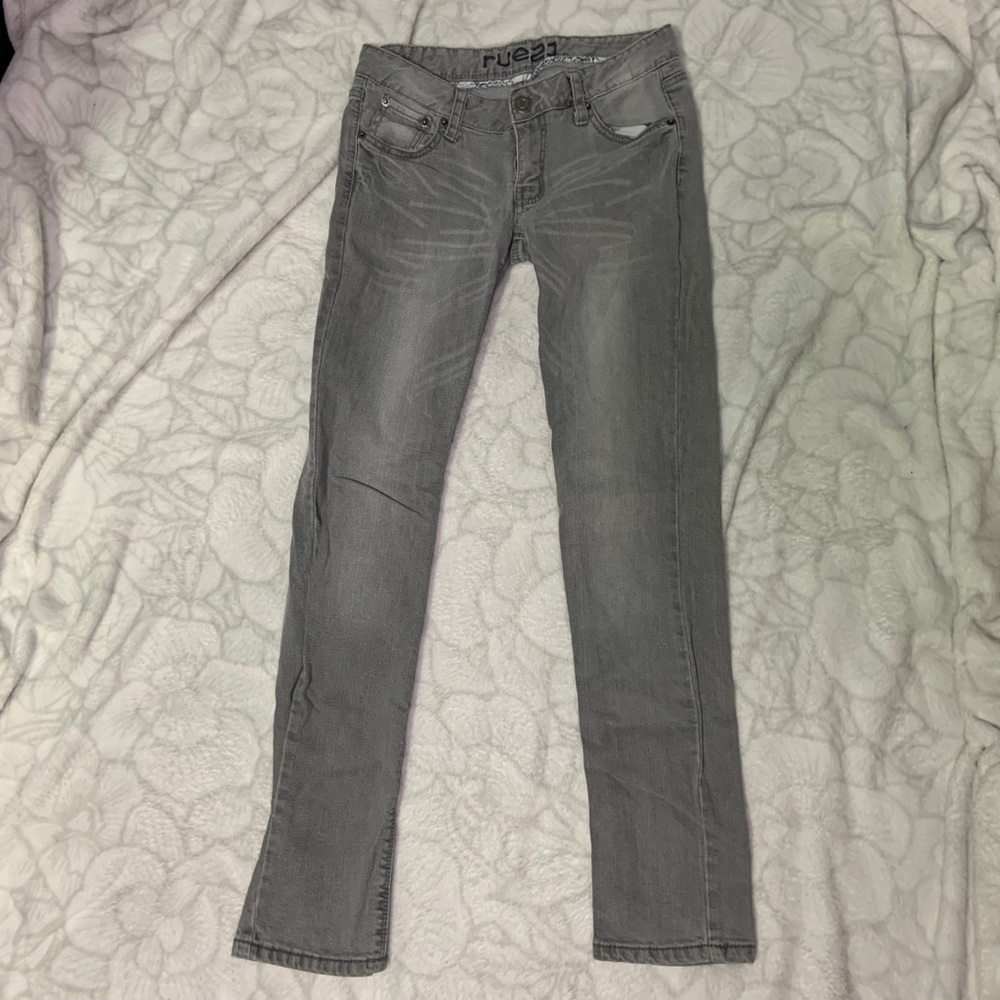 Rue21 Grey Skinny  Jeans